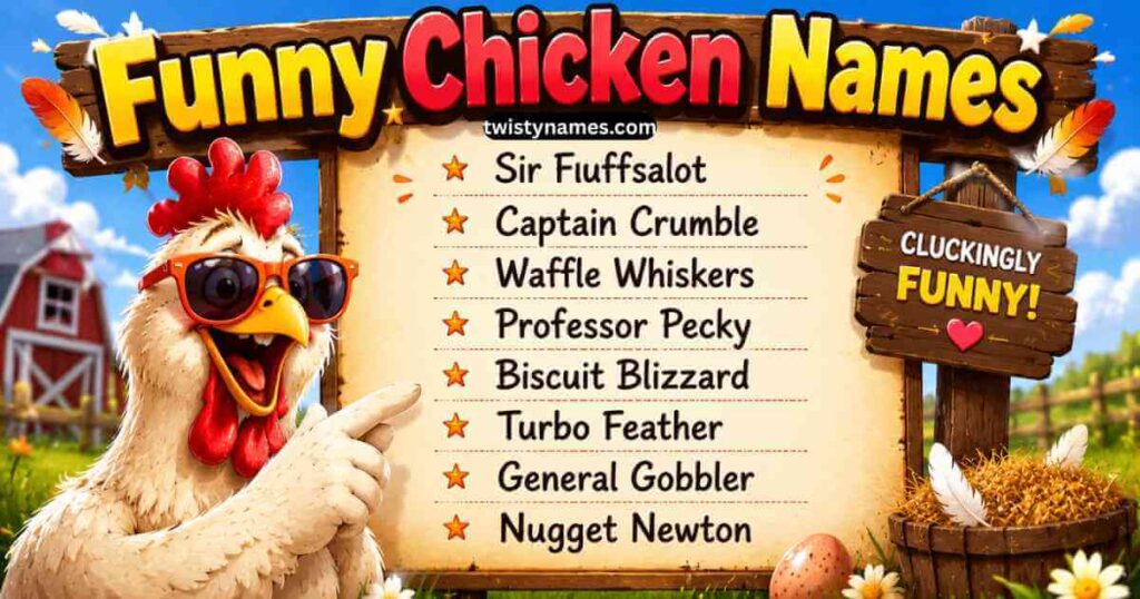Best Funny Chicken Names: 200+ Hilarious, Cute & Creative Ideas for Every Flock