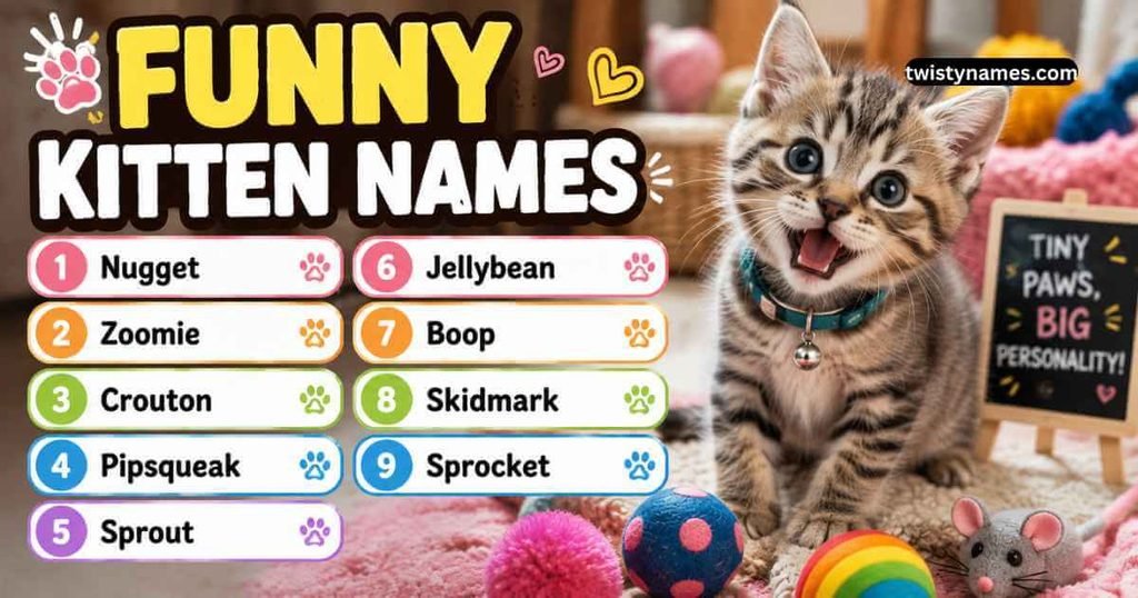 Funny Kitten Names