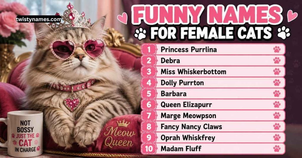 Funny Names for Female Cats