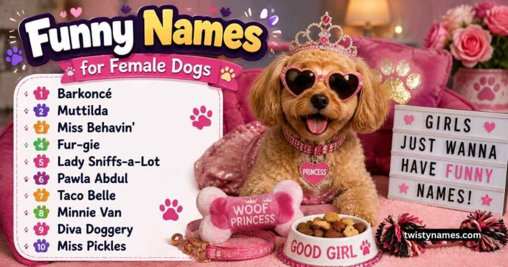 Funny Names for Female Dogs