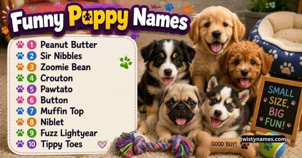 Funny Puppy Names