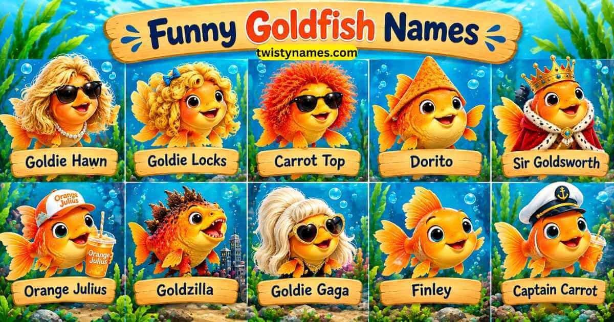 Funny Goldfish Names