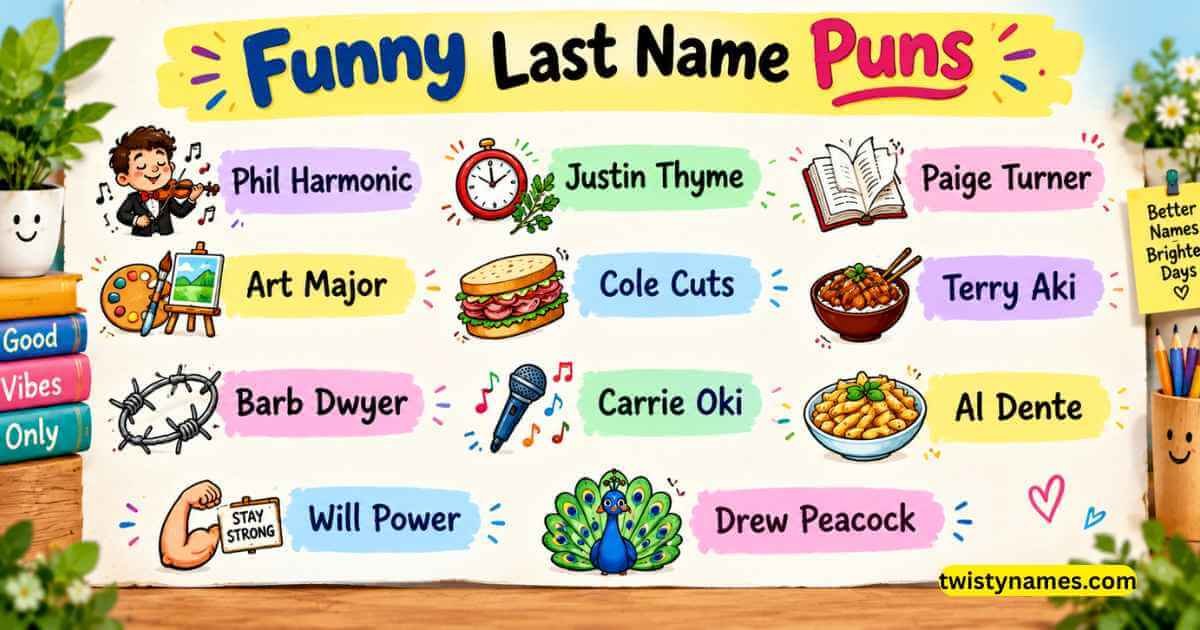 Last Name Puns