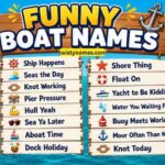 Funny Boat Names: 350+ Clever, Hilarious & Creative Boat Name Ideas