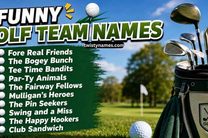 Funny Golf Team Names: 170+ Clever, Funny and Unique Ideas
