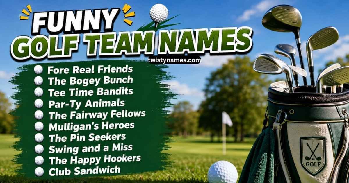 Funny Golf Team Names: 170+ Clever, Funny and Unique Ideas