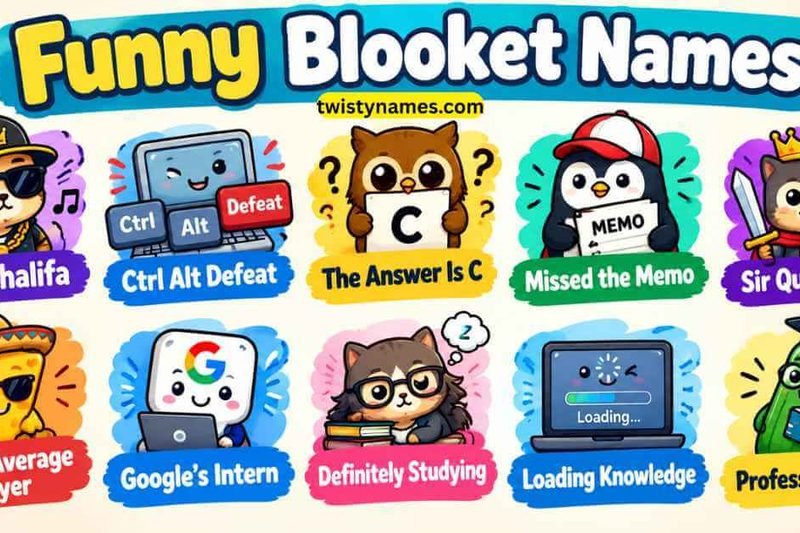 Funny Blooket Names: 100+ Clever, Clean & Hilarious Ideas