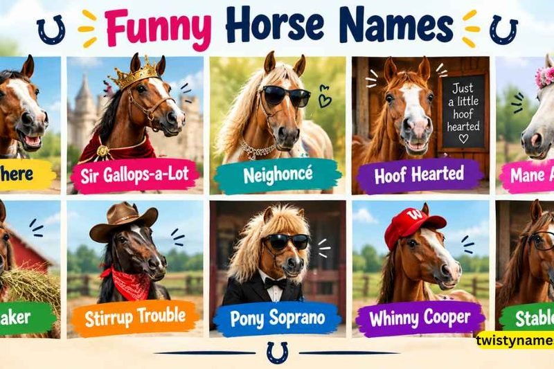Funny Horse Names: 150+ Hilarious, Punny & Race-Night Ideas