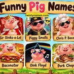 Funny Pig Names: 185+ Hilarious, Clever & Cute Ideas