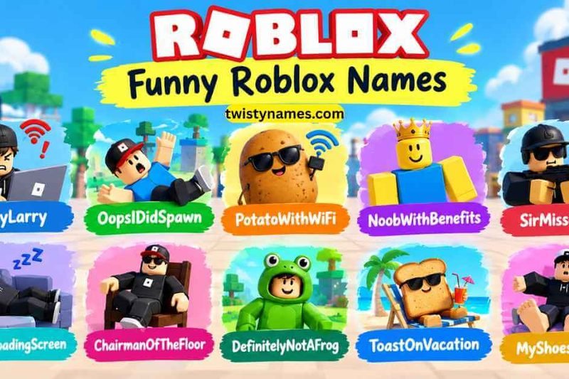 Funny Roblox Names: 150+ Goofy, Cool & Creative Ideas