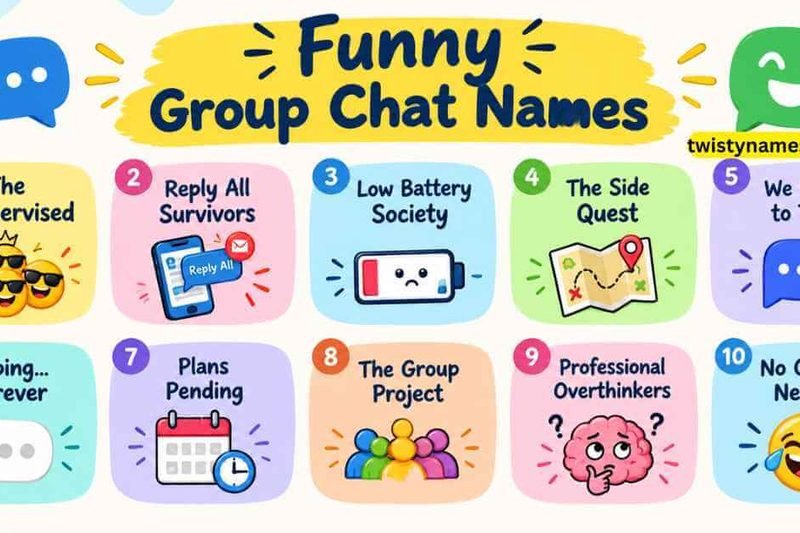 Funny Group Chat Names: 100+ Ideas for Every Kind of Group