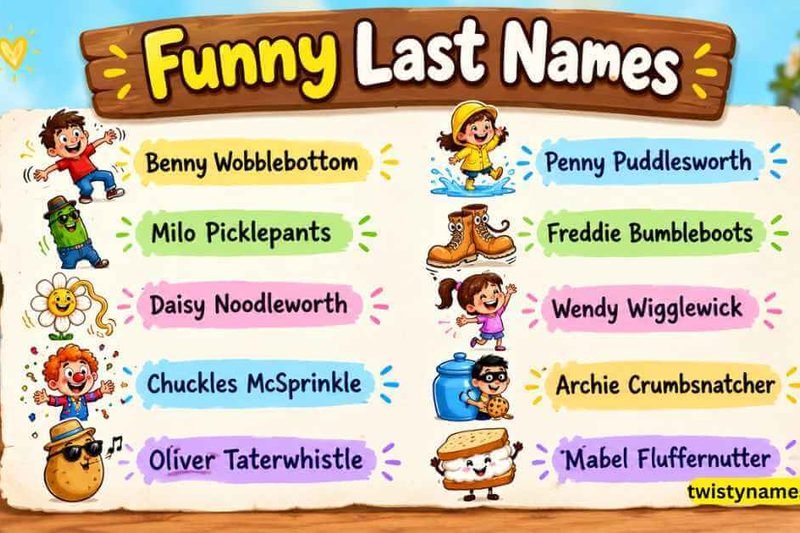 Funny Last Names: 300+ Hilarious, Clever & Unusual Ideas